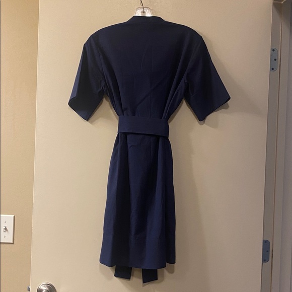 Everlane Classic Navy Shirt Dress - Picture 5 of 5